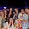 Hawaiian party group